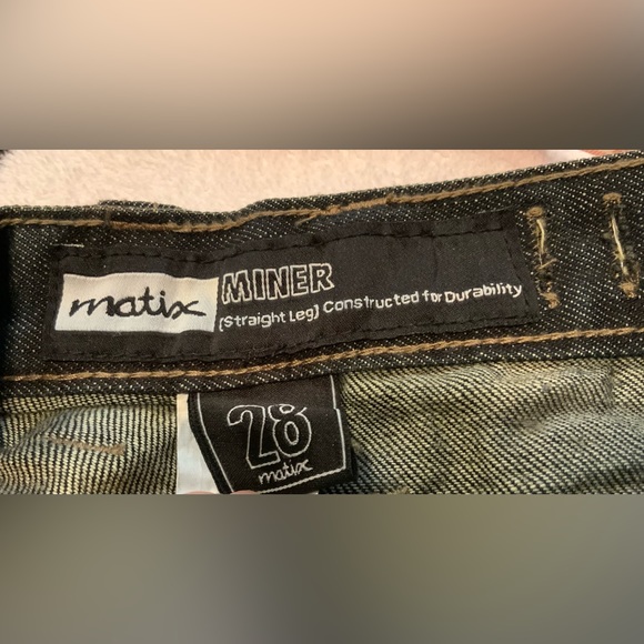 Matix Miner straight leg, dark vintage jeans - Picture 5 of 6